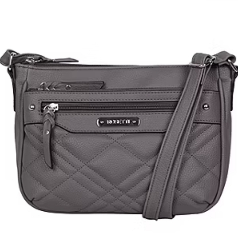 Rosetti Shai Mini Shoulder Crossbody Bag In Smoke Color.